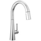Delta Faucet - MonroviaE Single Handle Pull-Down Kitchen Faucet - LumicoatÂ® Chrome