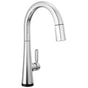 Delta Faucet - MonroviaE Touch2O Technology Kitchen Faucet with Touchless Technology - LumicoatÂ® Chrome