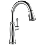 Delta Faucet - CassidyE Single Handle Pulldown Kitchen Faucet - LumicoatÂ® Arctic Stainless