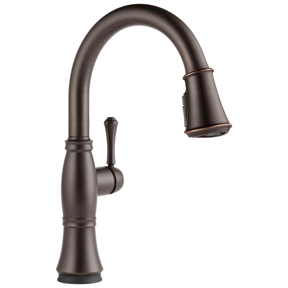 Delta Faucet - CassidyE Touch2O Technology Kitchen Faucet with Touchless Technology - Venetian Bronze