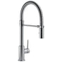 Delta Faucet - Trinsic Single-Handle Pull-Down Spring Kitchen Faucet - Arctic Stainless