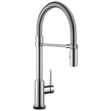 Trinsic Single-Handle Pull-Down Spring Kitchen Faucet with Touch<sub>2</sub>O Technology