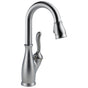 Delta Faucet - Leland Single Handle Pull-Down Bar / Prep Faucet - Arctic Stainless