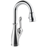 Delta Faucet - Leland Single Handle Pull-Down Bar / Prep Faucet - Chrome