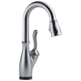 Leland Single Handle Pull-Down Bar / Prep Faucet with Touch<sub>2</sub>O Technology