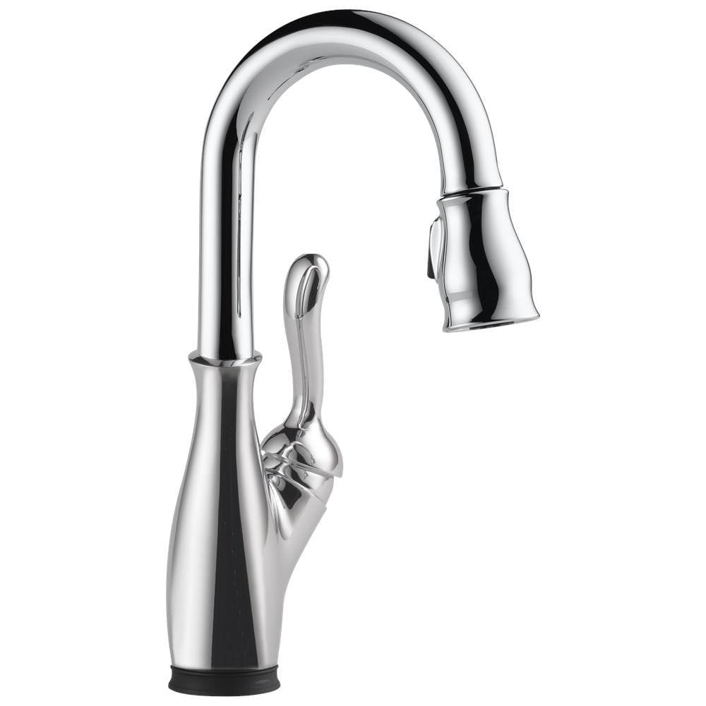 Leland Single Handle Pull-Down Bar / Prep Faucet with Touch<sub>2</sub>O Technology
