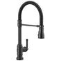 Delta Faucet - BroderickE Touch2O Technology Kitchen Faucet with Touchless Technology - Matte Black