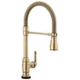 Delta Faucet - BroderickE Touch2O Technology Kitchen Faucet with Touchless Technology - Champagne Bronze