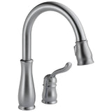 Delta Faucet - Leland Single Handle Pull-Down Kitchen Faucet - Arctic Stainless