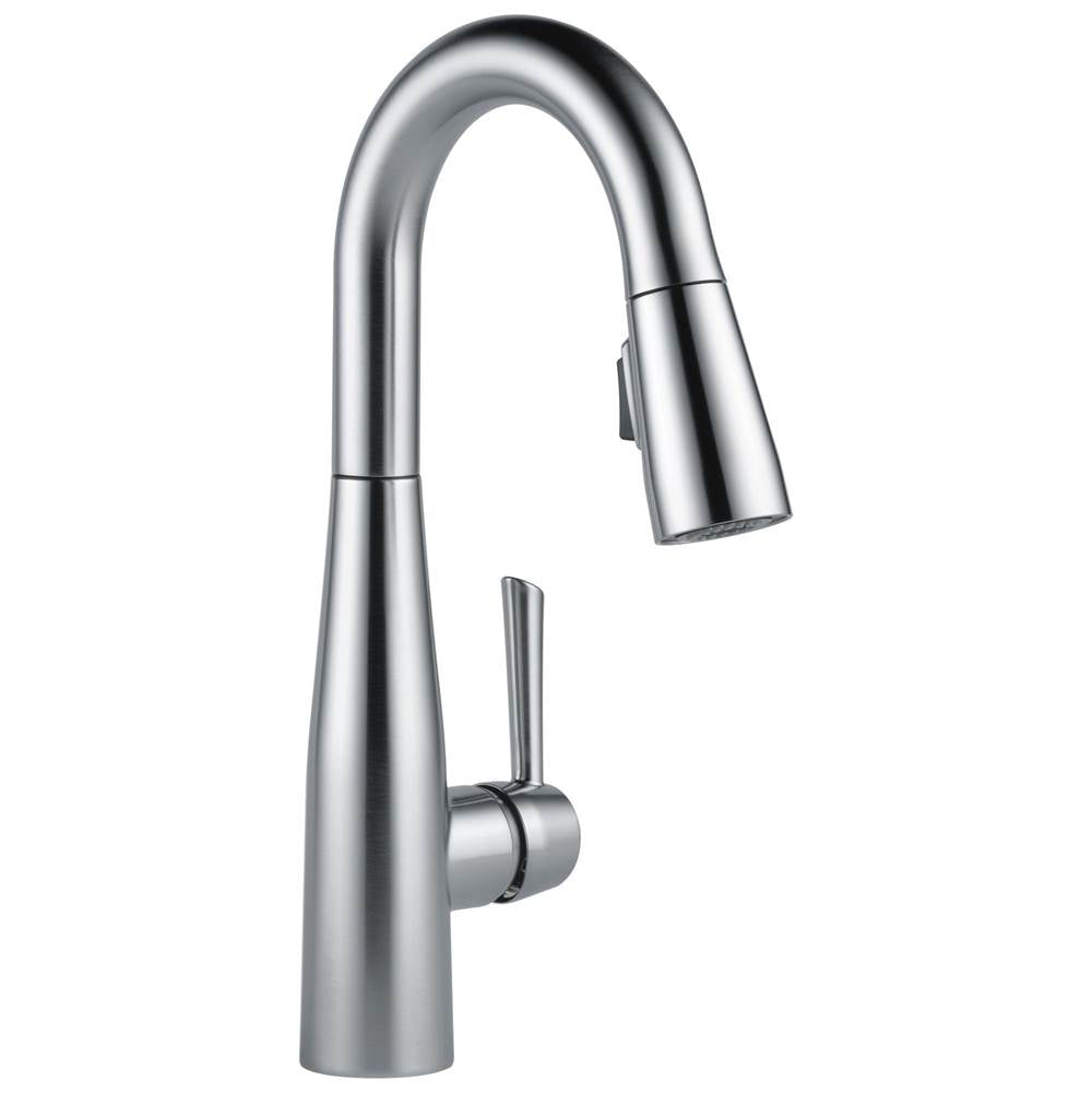 Delta Faucet - Essa Single Handle Pull-Down Bar / Prep Faucet - Arctic Stainless