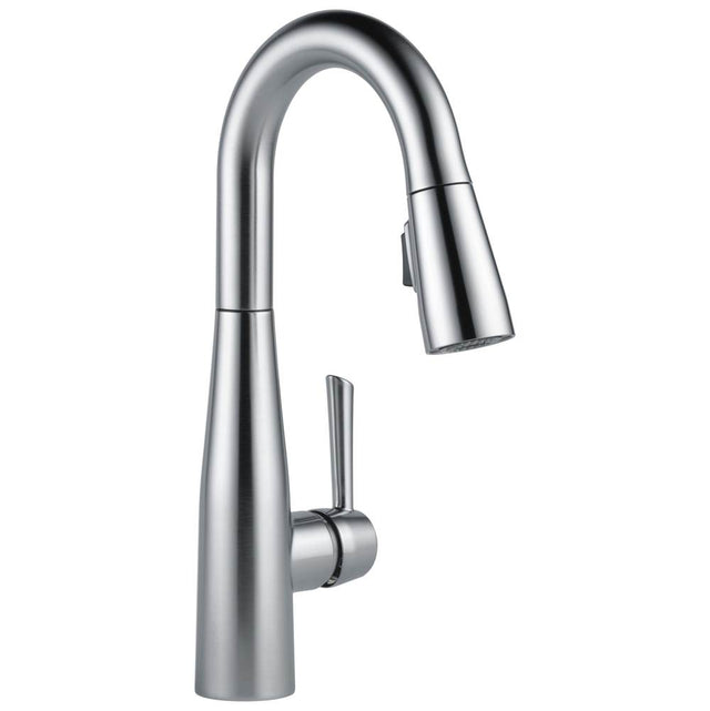 Delta Faucet - Essa Single Handle Pull-Down Bar / Prep Faucet - Arctic Stainless