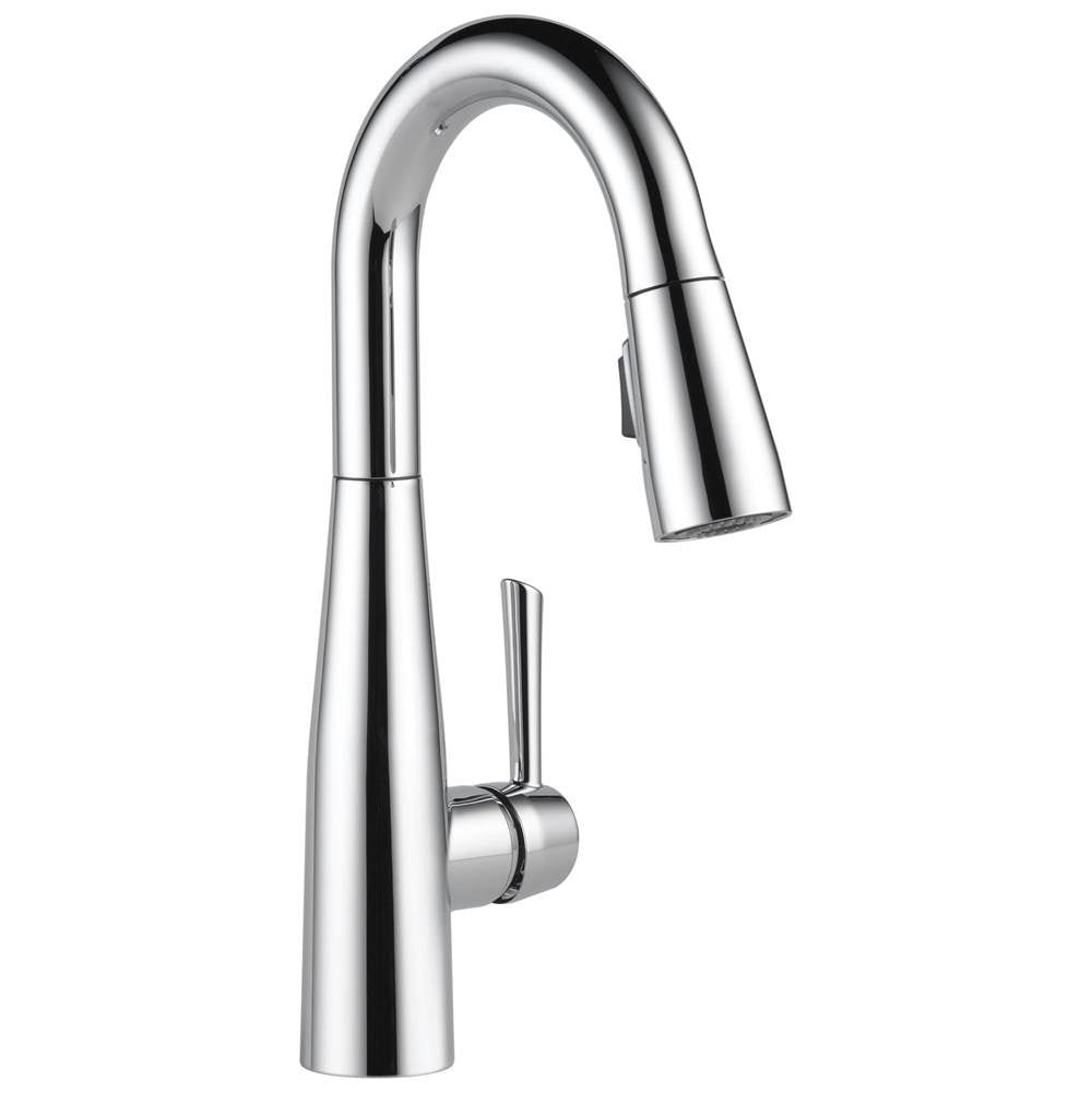 Delta Faucet - Essa Single Handle Pull-Down Bar / Prep Faucet - Chrome