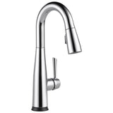 Essa Single Handle Pull-Down Bar / Prep Faucet with Touch<sub>2</sub>O Technology