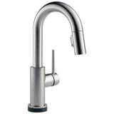 Trinsic Single Handle Pull-Down Bar / Prep Faucet with Touch<sub>2</sub>O Technology