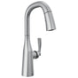 Delta Faucet - Stryke Single Handle Pull-Down Bar/Prep Faucet - LumicoatÂ® Arctic Stainless