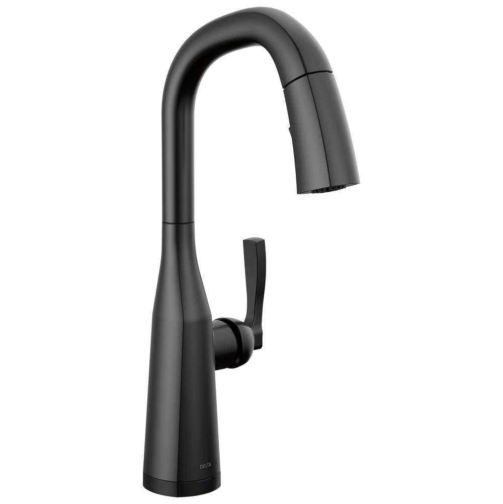 Delta Faucet - Stryke Touch2O Bar / Prep Faucet with Touchless Technology - Matte Black
