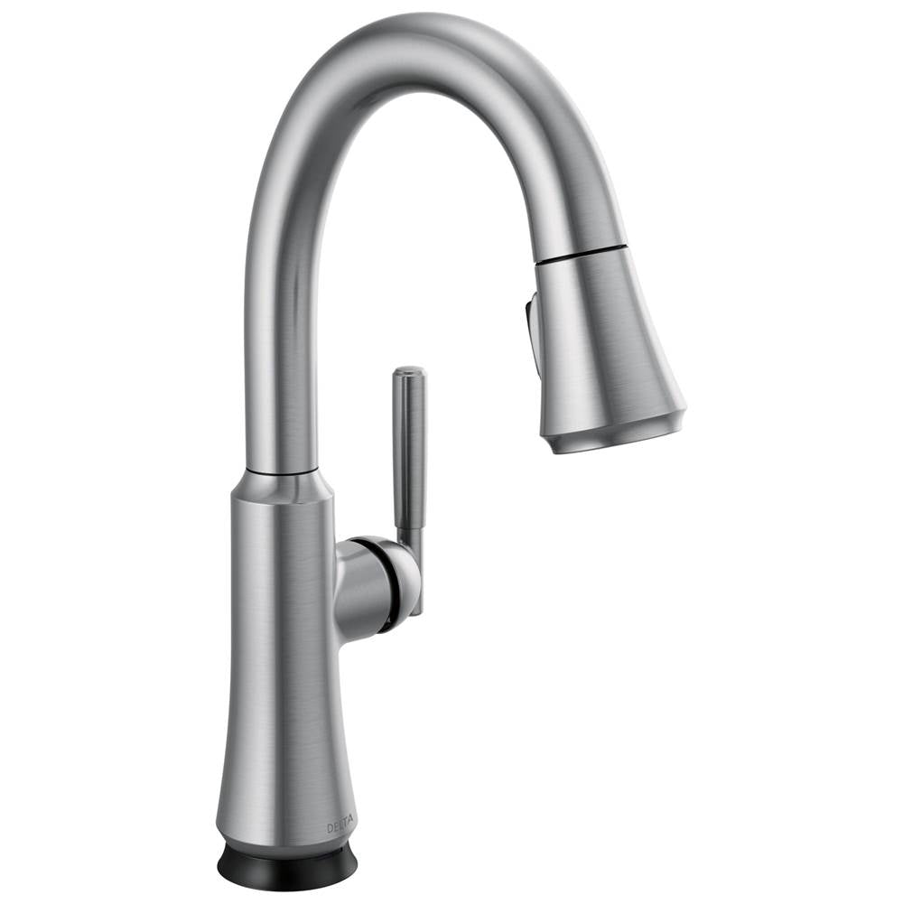 Delta Faucet - CorantoE Touch2O Bar / Prep Faucet with Touchless Technology - Arctic Stainless