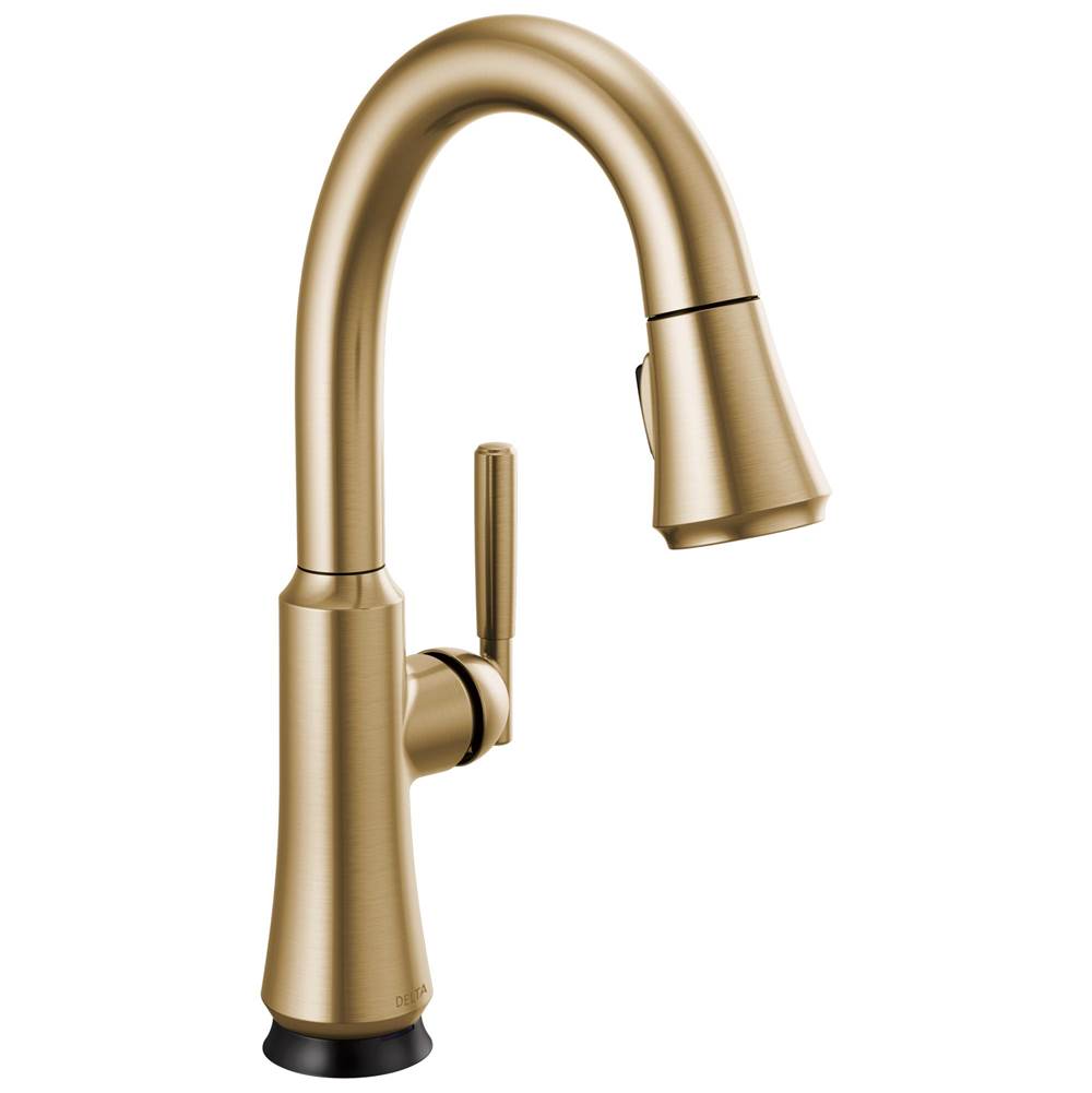 Delta Faucet - CorantoE Touch2O Bar/Prep Faucet with Touchless Technology - Champagne Bronze