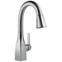 Delta Faucet - Mateo Single Handle Pull-Down Bar / Prep Faucet - Arctic Stainless