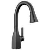 Delta Faucet - Mateo Single Handle Pull-Down Bar / Prep Faucet - Matte Black