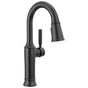 Delta Faucet - RenaldiE Single Handle Pull-Down Bar / Prep Faucet - Matte Black
