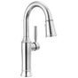Delta Faucet - RenaldiE Single Handle Pull-Down Bar / Prep Faucet - LumicoatÂ® Chrome