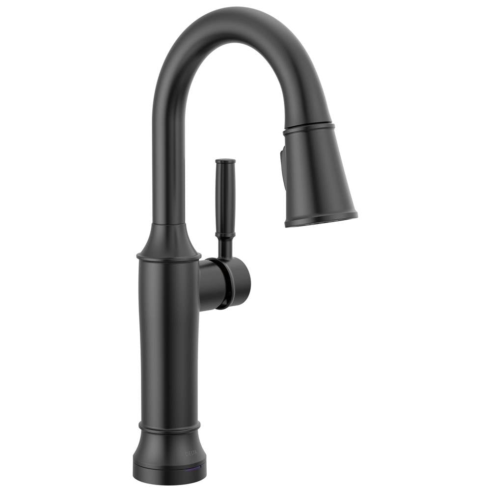Delta Faucet - RenaldiE Touch2O Bar / Prep Faucet with Touchless Technology - Matte Black