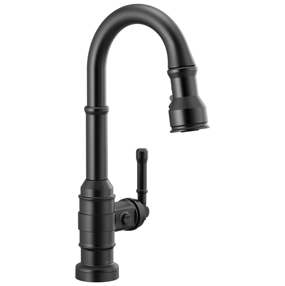 Delta Faucet - BroderickE Touch2O Bar / Prep Faucet with Touchless Technology - Matte Black