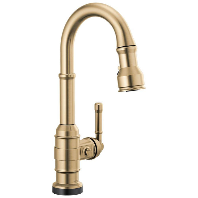 Delta Faucet - BroderickE Touch2O Bar / Prep Faucet with Touchless Technology - Champagne Bronze