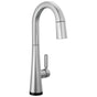 Delta Faucet - MonroviaE Touch2O Bar / Prep Faucet with Touchless Technology - LumicoatÂ® Arctic Stainless