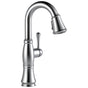 Delta Faucet - CassidyE Single Handle Pulldown Bar/Prep Faucet - LumicoatÂ® Arctic Stainless