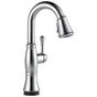 Delta Faucet - CassidyE Single Handle Pulldown Bar/Prep with Touch<sub>2</sub>O Technology - LumicoatÂ® Arctic Stainless