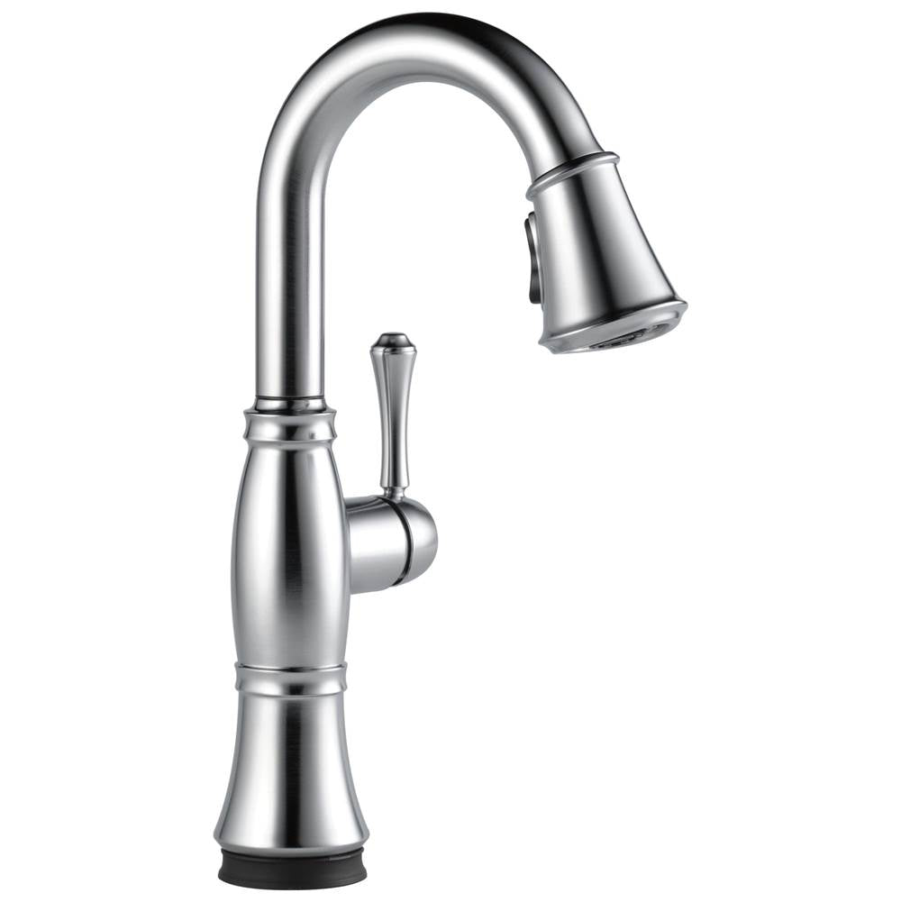 Delta Faucet - CassidyE Touch2O Bar / Prep Faucet with Touchless Technology - LumicoatÂ® Arctic Stainless