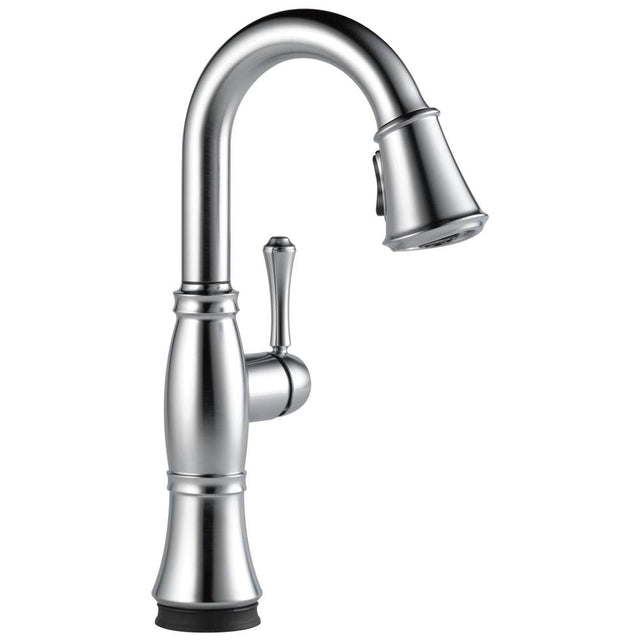 Delta Faucet - CassidyE Touch2O Bar / Prep Faucet with Touchless Technology - LumicoatÂ® Arctic Stainless