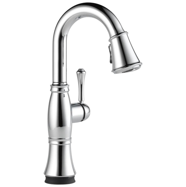 Delta Faucet - CassidyE Touch2O Bar / Prep Faucet with Touchless Technology - LumicoatÂ® Chrome