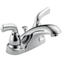 Delta Faucet - Foundations Two Handle Centerset Bathroom Faucet - Chrome