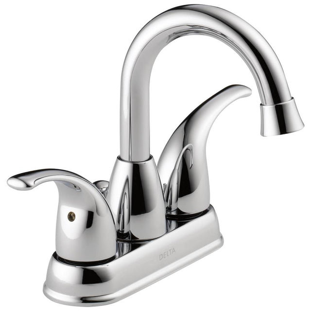 Delta Faucet - Foundations Two Handle Centerset Bathroom Faucet - Chrome