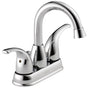 Delta Faucet - Foundations Two Handle Centerset Bathroom Faucet - Chrome