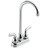 Delta Faucet - Foundations Two Handle Bar / Prep Faucet - Chrome