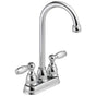 Delta Faucet - Foundations Two Handle Bar / Prep Faucet - Chrome