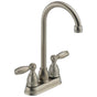 Delta Faucet - Foundations Two Handle Bar / Prep Faucet - Stainless