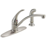 Foundations Single Handle Kitchen Faucet with Spray