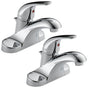 Delta Faucet - Foundations Single Handle Centerset Bathroom Faucet - Chrome