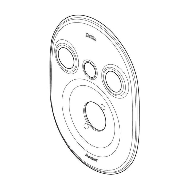 Delta Faucet - Other Escutcheon - 18 Series - Chrome