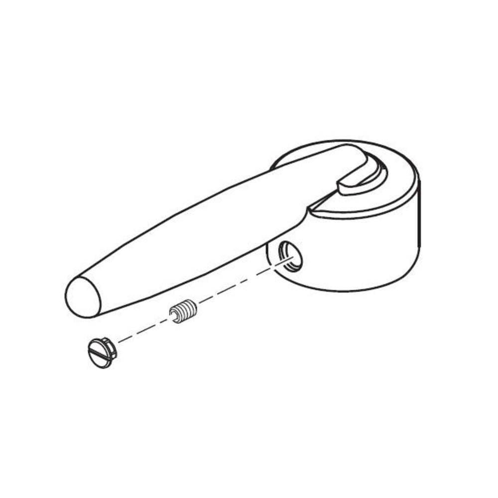 Delta Faucet - Grail Metal Lever Handle Kit - Chrome