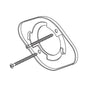 Delta Faucet - Other Bracket & Screws - Shower - Chrome