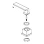 Delta Faucet - Vero Metal Lever Handle Kit - Hot - Bathroom - Chrome