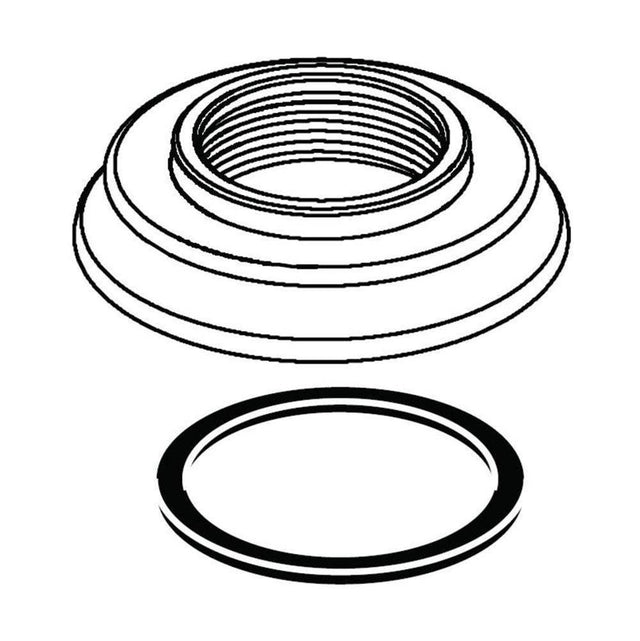 Delta Faucet - CassidyE Base & Gasket - Low Arc Bathroom - Stainless