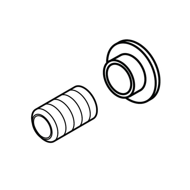 Delta Faucet - CassidyE Set Screw & Button - Roman Tub - Chrome