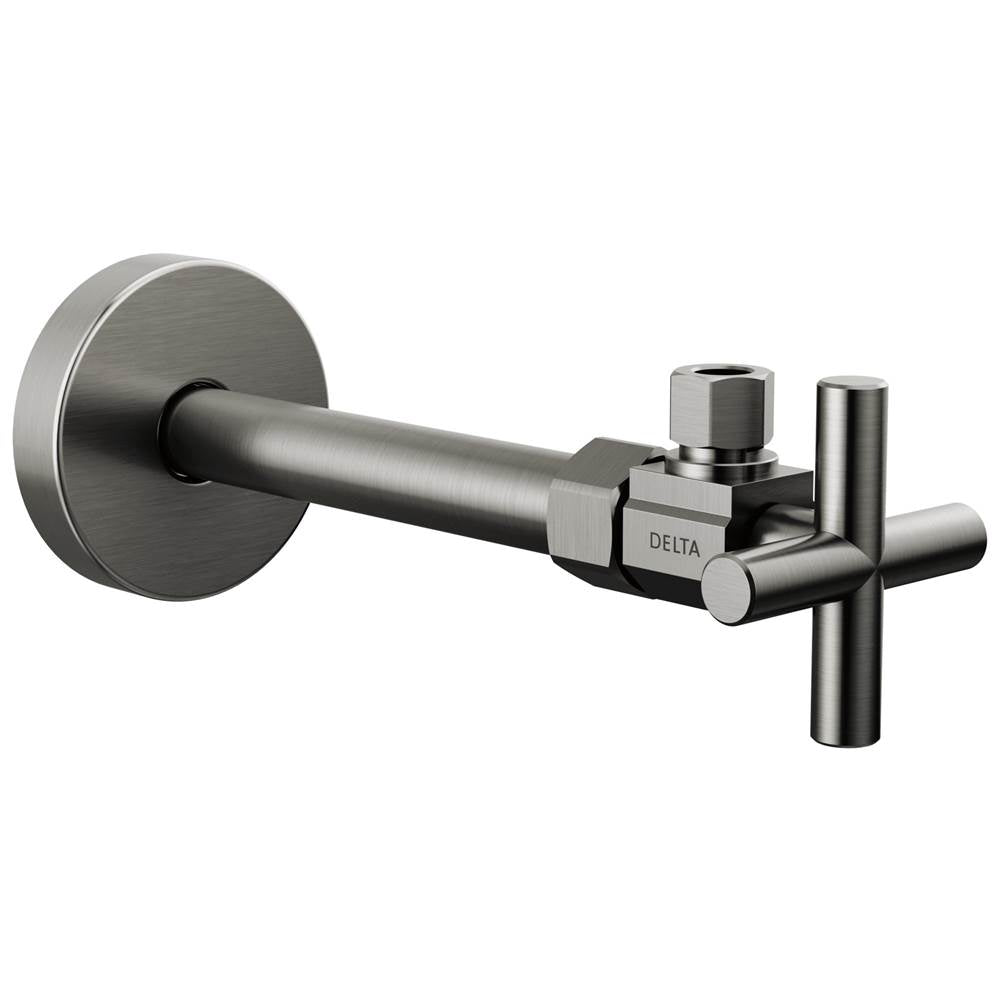 Delta Faucet - Other Angled Supply Stop Valve - Black Stainless